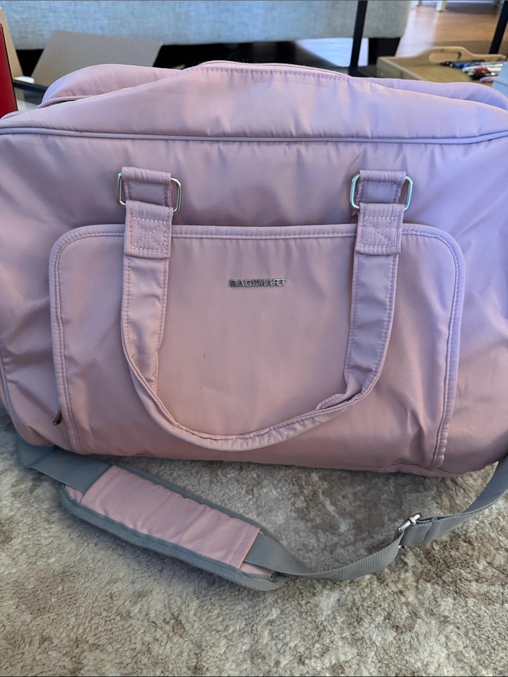 Bagsmart Pink Weekender